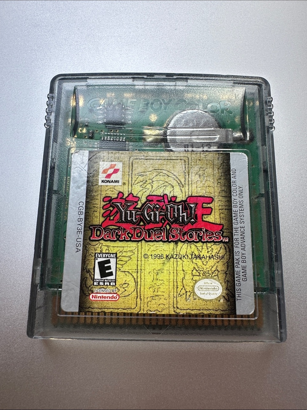 Yu-Gi-Oh! Dark Duel Stories Nintendo Game Boy Color Game